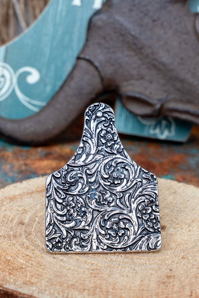 TIPI Willa Wildflower Silvertone Ring - Wholesale Accessory Market