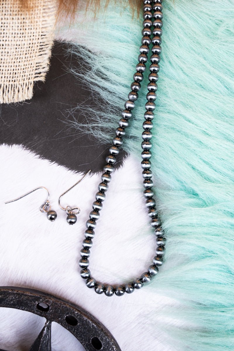 TIPI Silver Lakes Navajo Inspired Pearl Choker - Wholesale Accessory Market