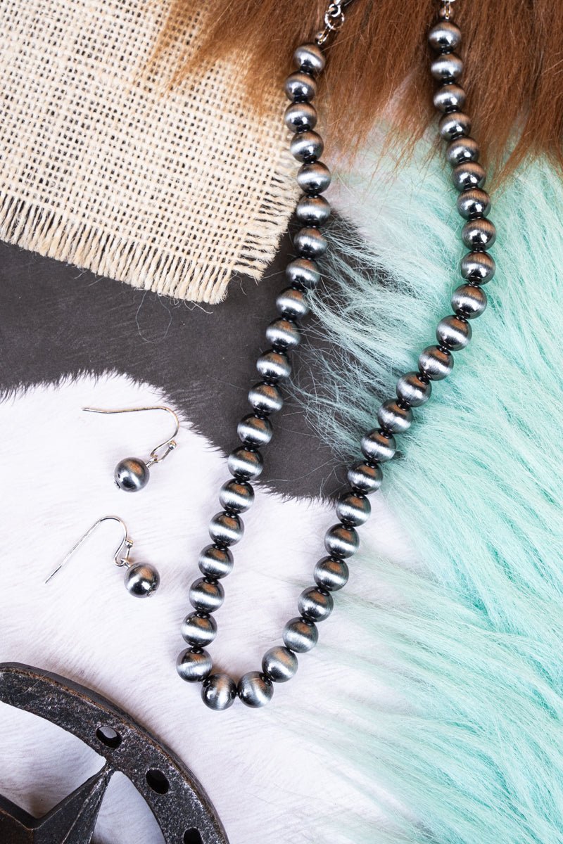 TIPI Silverdale Navajo Inspired Pearl Choker - Wholesale Accessory Market