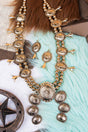 TIPI San Sebastian Squash Blossom Goldtone Necklace - Wholesale Accessory Market