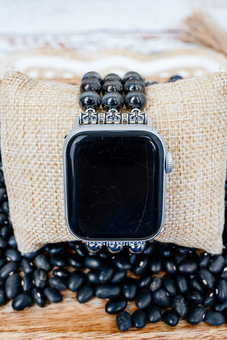 TIPI Nightfall Silver Pearl Band for Smart Watch, 38mm - 41mm - Wholesale Accessory Market