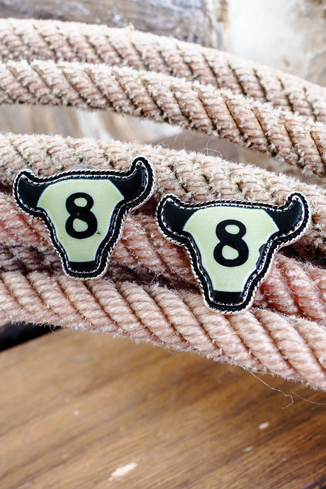 TIPI Wild Shot Silvertone Earrings