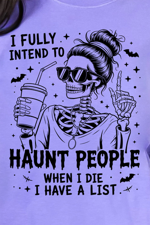 Haunt People Ready To Press DTF Transfer