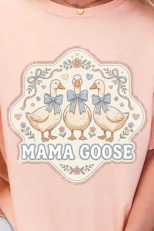 Blue Bow Mama Goose Ready To Press DTF Transfer - Wholesale Accessory Market