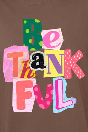 Bold Be Thankful Ready To Press DTF Transfer - Wholesale Accessory Market