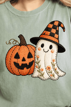 Boo - tiful Stitches Faux Embroidery Ready To Press DTF Transfer - Wholesale Accessory Market