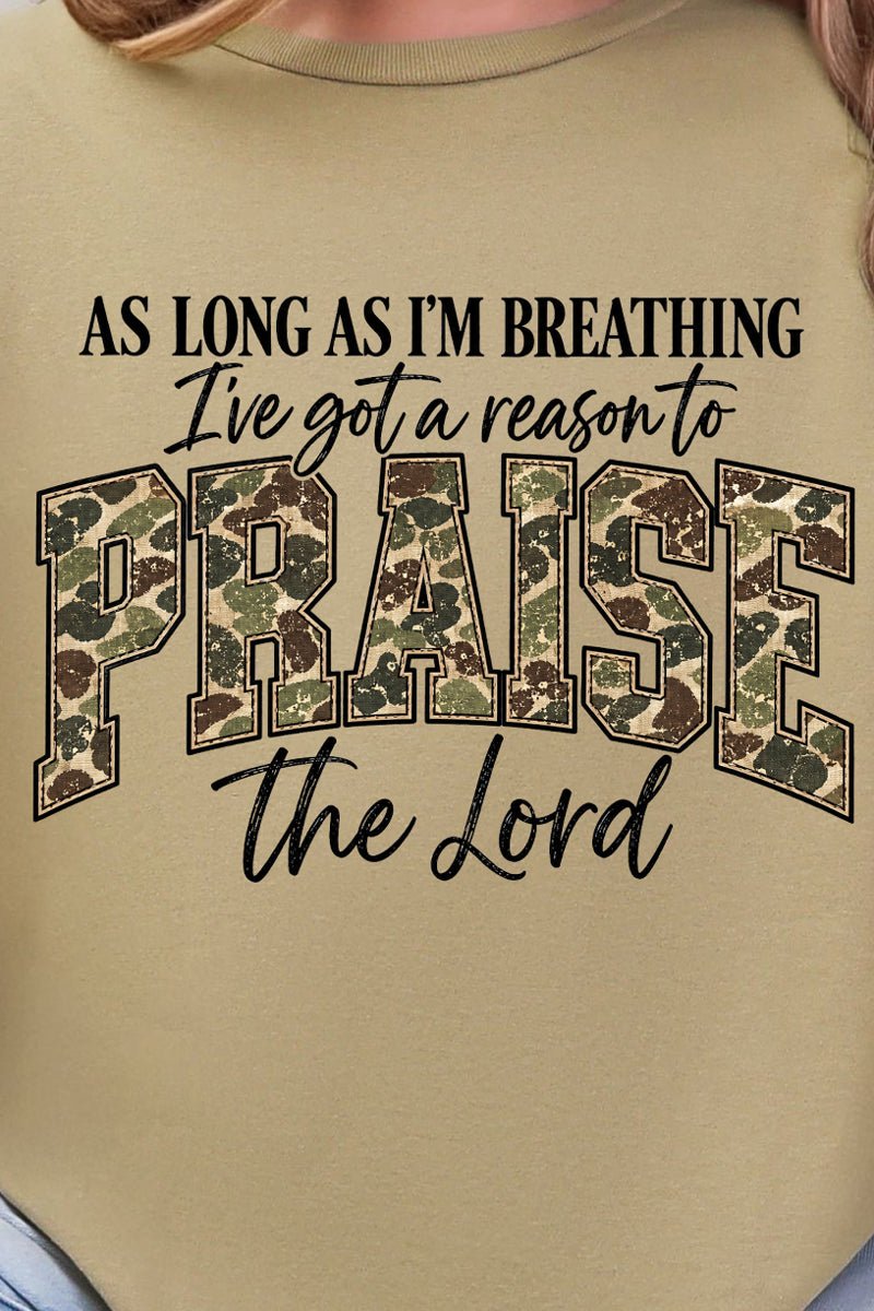 Camo Praise Ready To Press DTF Transfer - Wholesale Accessory Market