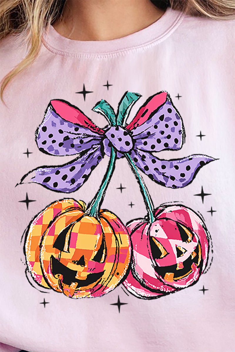 Cherry Pumpkin Pop Ready To Press DTF Transfer - Wholesale Accessory Market