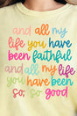 Colorful Always Faithful Ready To Press DTF Transfer - Wholesale Accessory Market