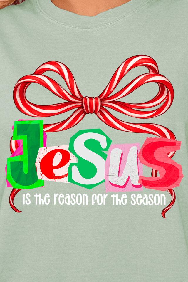 Coquette Jesus Is The Reason Ready To Press DTF Transfer - Wholesale Accessory Market