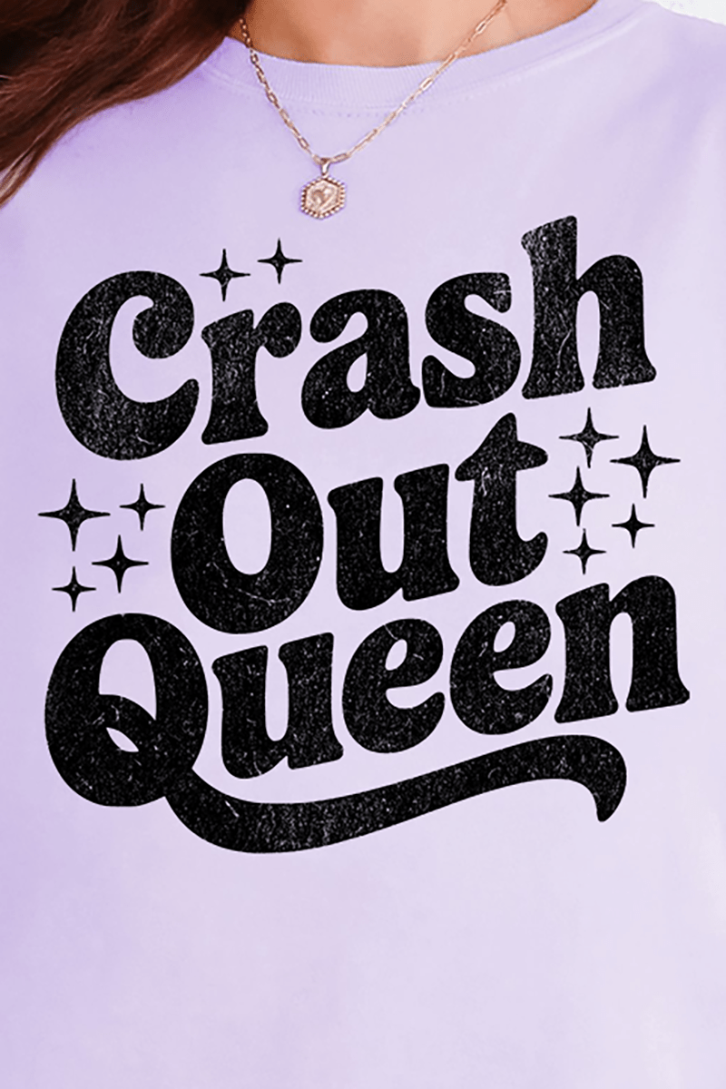 Crash Out Queen Ready To Press DTF Transfer - Wholesale Accessory Market