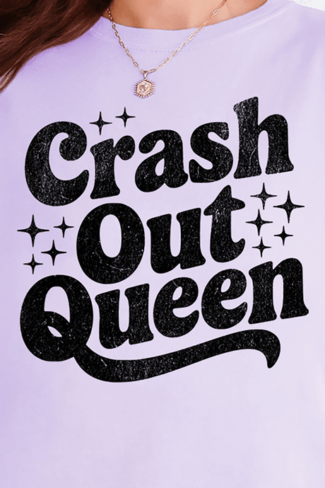 Crash Out Queen Ready To Press DTF Transfer - Wholesale Accessory Market