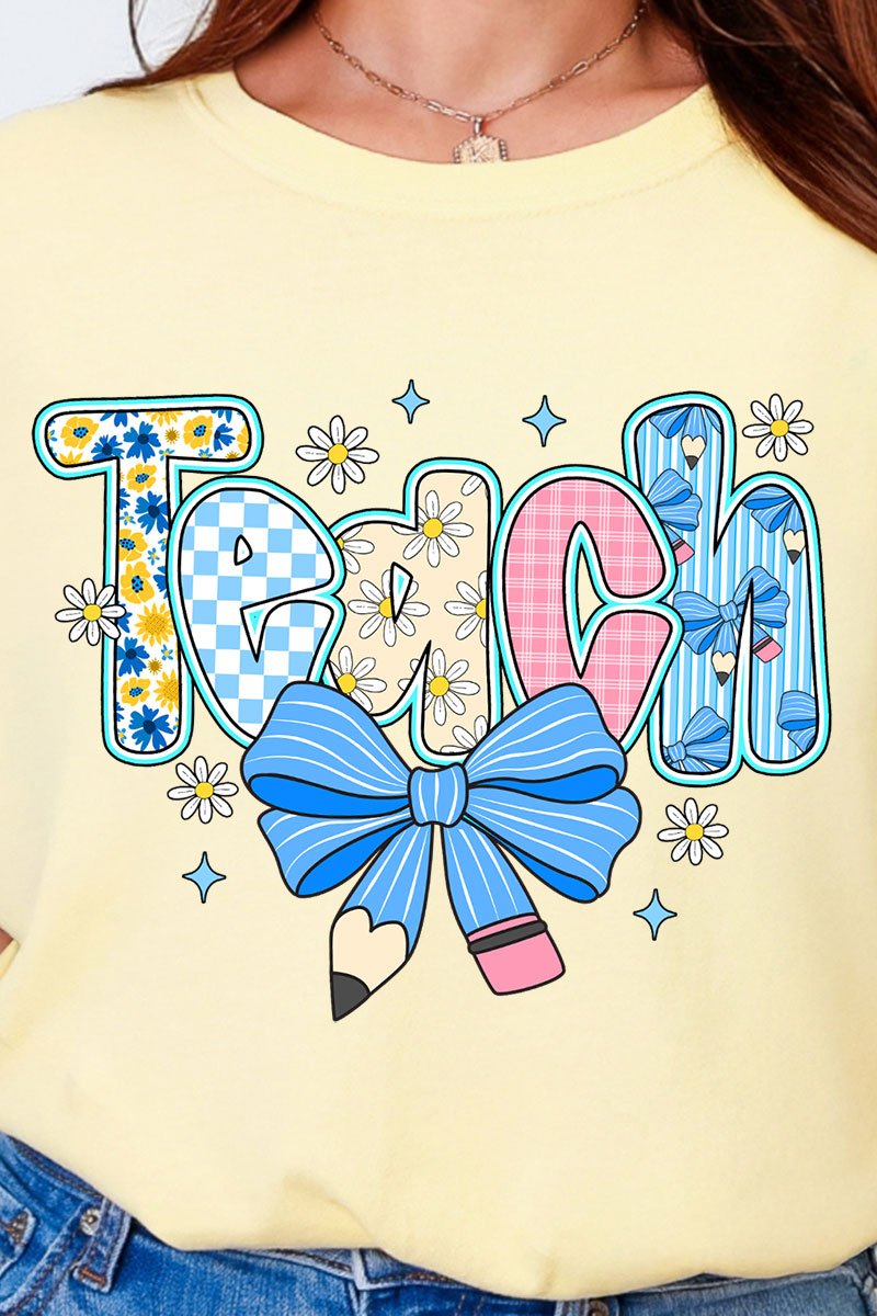Daisy Days Teach Ready To Press DTF Transfer - Wholesale Accessory Market