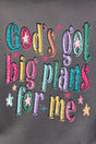 Distressed Big Plans For Me Ready To Press DTF Transfer - Wholesale Accessory Market