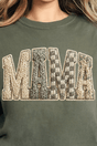Faux Yarn Check Mama Ready To Press DTF Transfer - Wholesale Accessory Market