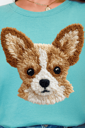 Faux Yarn Chihuahua Ready To Press DTF Transfer - Wholesale Accessory Market