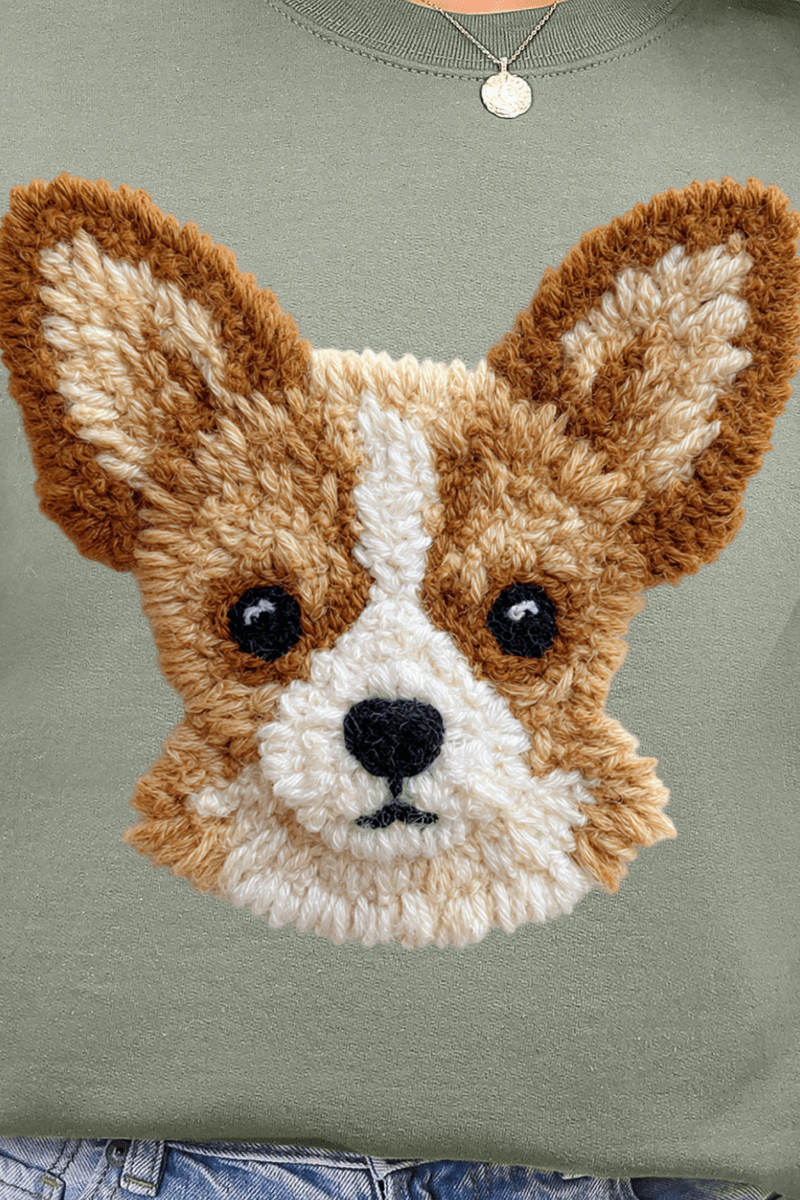 Faux Yarn Chihuahua Ready To Press DTF Transfer - Wholesale Accessory Market