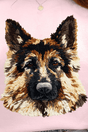 Faux Yarn German Shepherd Ready To Press DTF Transfer - Wholesale Accessory Market