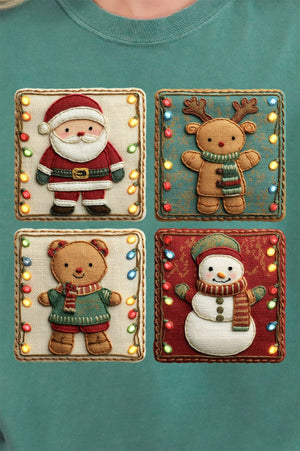 Gang's All Here Christmas Ready To Press DTF Transfer - Wholesale Accessory Market