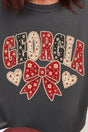 Georgia Blooming Bow Ready To Press DTF Transfer - Wholesale Accessory Market