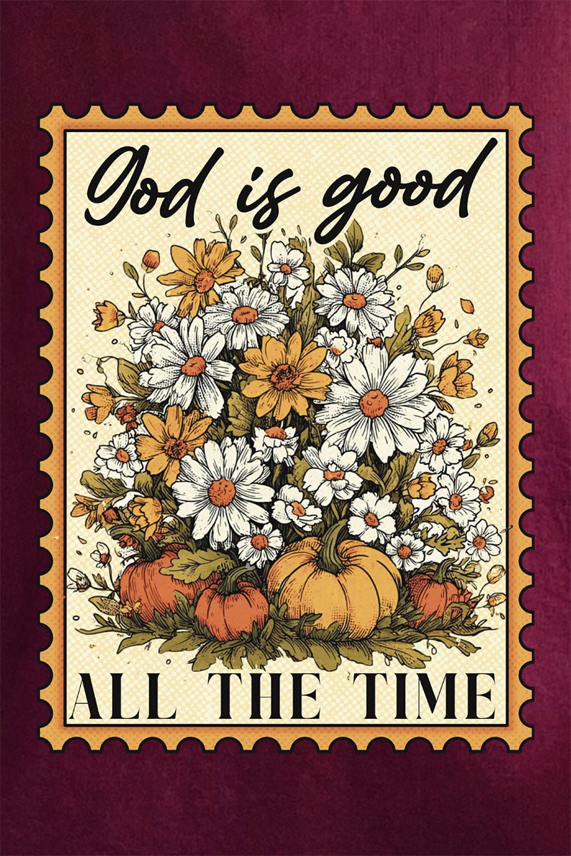 God Is Good Stamp Ready To Press DTF Transfer - Wholesale Accessory Market