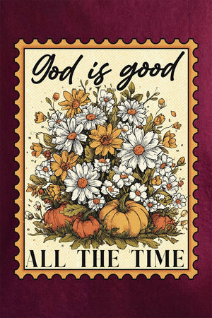 God Is Good Stamp Ready To Press DTF Transfer - Wholesale Accessory Market