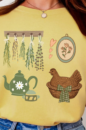 Herbs And Heirlooms Ready To Press DTF Transfer - Wholesale Accessory Market