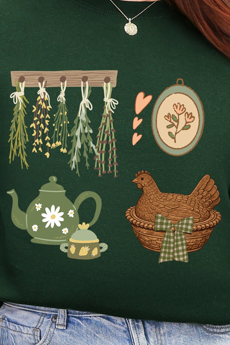 Herbs And Heirlooms Ready To Press DTF Transfer - Wholesale Accessory Market