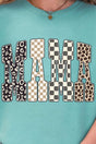 Leopard Checkered Mama Ready To Press DTF Transfer - Wholesale Accessory Market