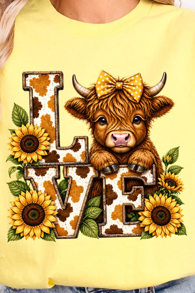 Little Highland Love Ready To Press DTF Transfer - Wholesale Accessory Market