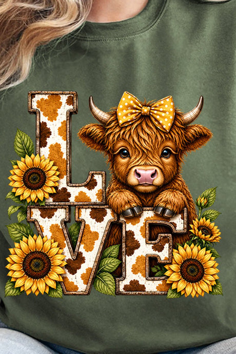 Little Highland Love Ready To Press DTF Transfer - Wholesale Accessory Market
