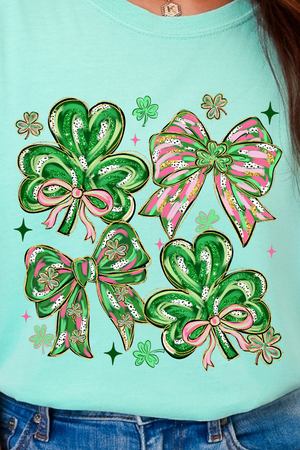 Lucky Luxe Bows Ready To Press DTF Transfer - Wholesale Accessory Market