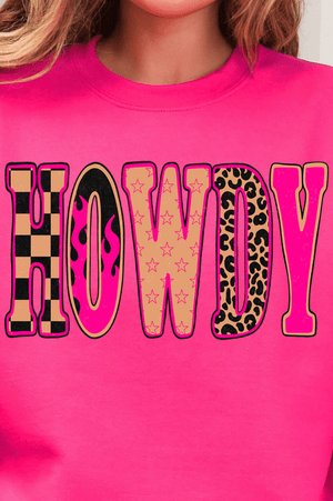 Pink Heat Howdy Ready To Press DTF Transfer - Wholesale Accessory Market