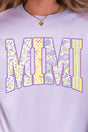 Purple Scalloped Mimi Ready To Press DTF Transfer - Wholesale Accessory Market