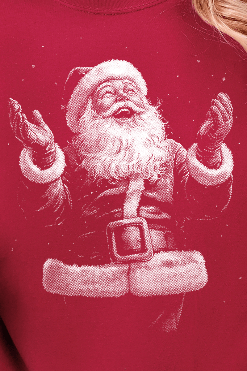 Santa's Magic Ready To Press DTF Transfer - Wholesale Accessory Market