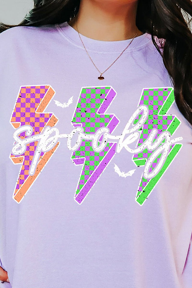 Spooky Neon Lightning Ready To Press DTF Transfer - Wholesale Accessory Market