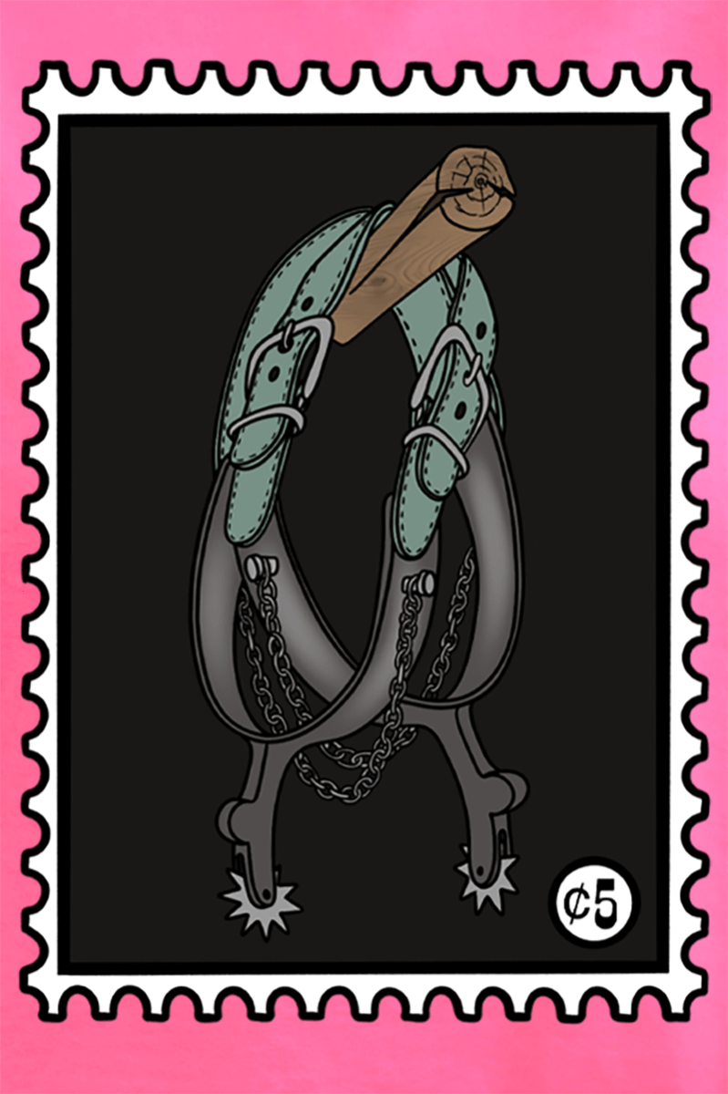 Spur Stamp Ready To Press DTF Transfer - Wholesale Accessory Market