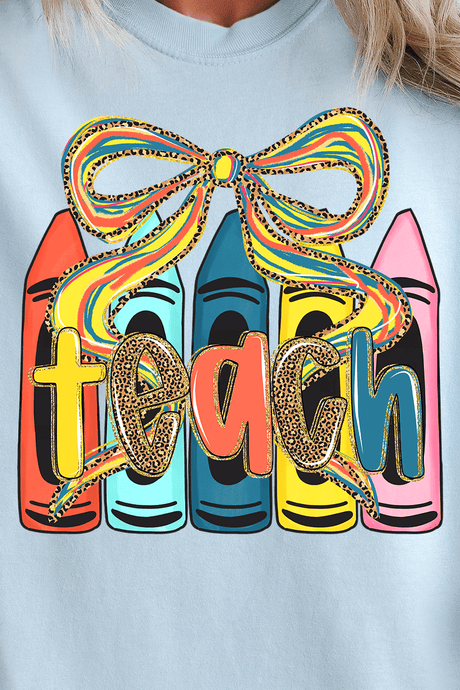 Teach And Tie Ready To Press DTF Transfer - Wholesale Accessory Market