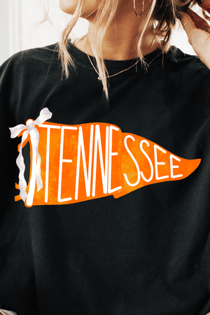Tennessee Pennant Ready To Press DTF Transfer - Wholesale Accessory Market