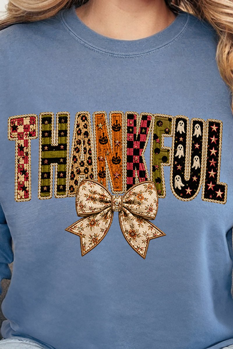 Thankful Fall Spirit Ready To Press DTF Transfer - Wholesale Accessory Market