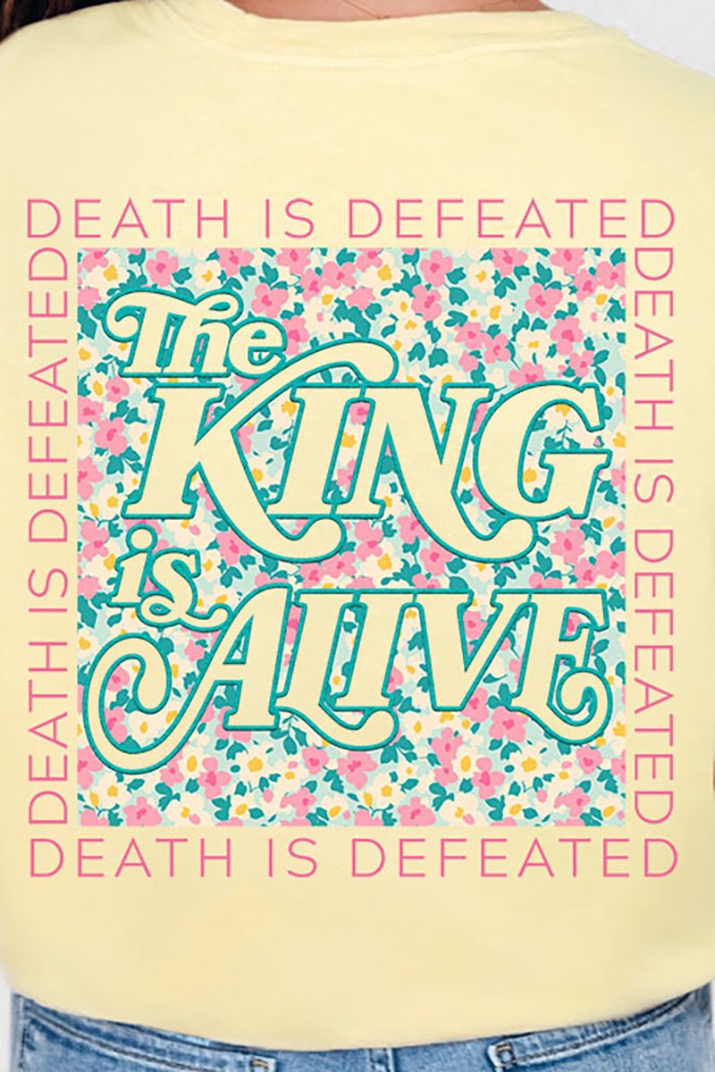 The King Is Alive Ready To Press DTF Transfer - Wholesale Accessory Market