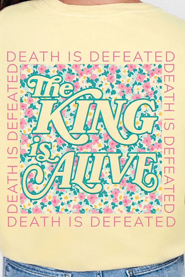 The King Is Alive Ready To Press DTF Transfer - Wholesale Accessory Market