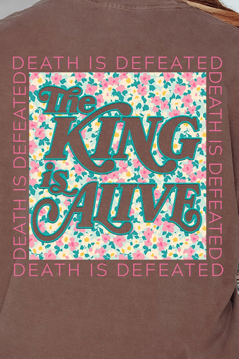 The King Is Alive Ready To Press DTF Transfer - Wholesale Accessory Market