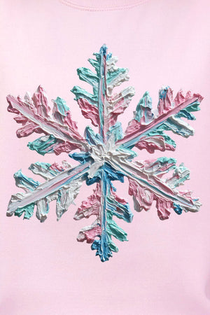 The Painted Snowflake Ready To Press DTF Transfer - Wholesale Accessory Market