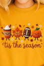 Tis the Season Faux Knit Collage Ready To Press DTF Transfer - Wholesale Accessory Market