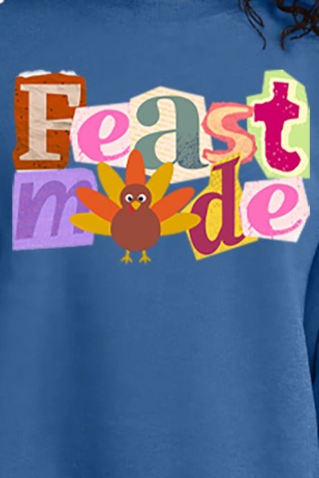 Turkey Feast Mode Ready To Press DTF Transfer - Wholesale Accessory Market