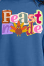 Turkey Feast Mode Ready To Press DTF Transfer - Wholesale Accessory Market
