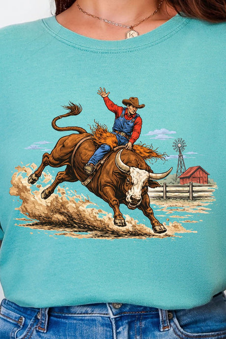 Vintage Rodeo Cowboy Ready To Press DTF Transfer - Wholesale Accessory Market
