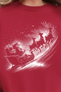 Vintage Santa Sleigh Ready To Press DTF Transfer - Wholesale Accessory Market