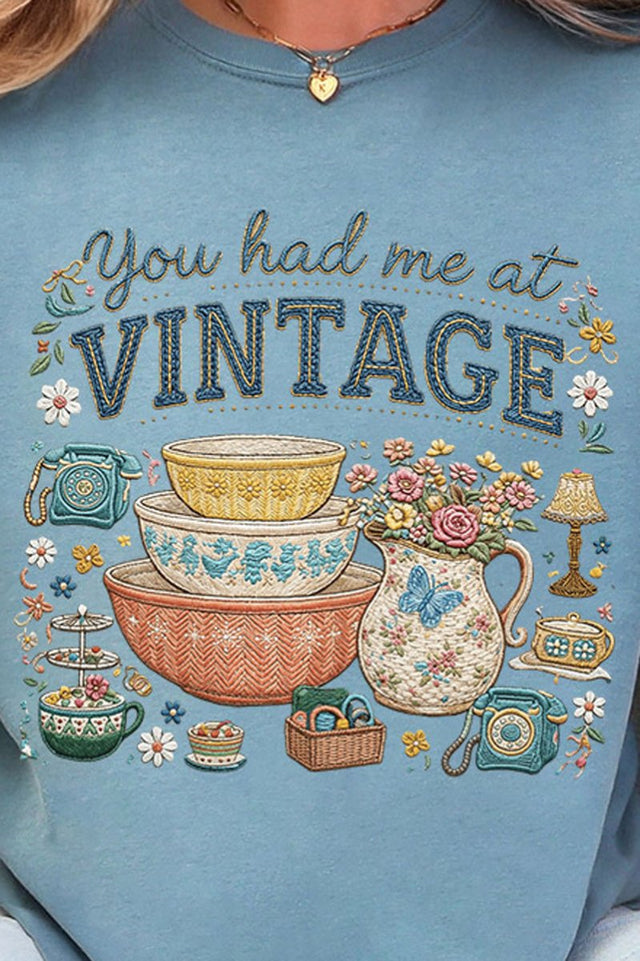 Vintage Threaded Treasures Ready To Press DTF Transfer - Wholesale Accessory Market